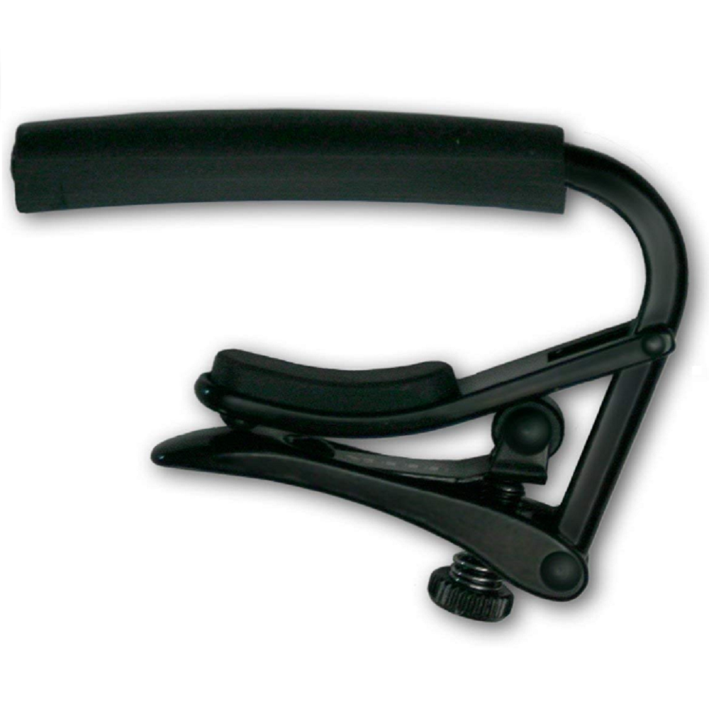 12-String Capo Shubb Acoustic - Black