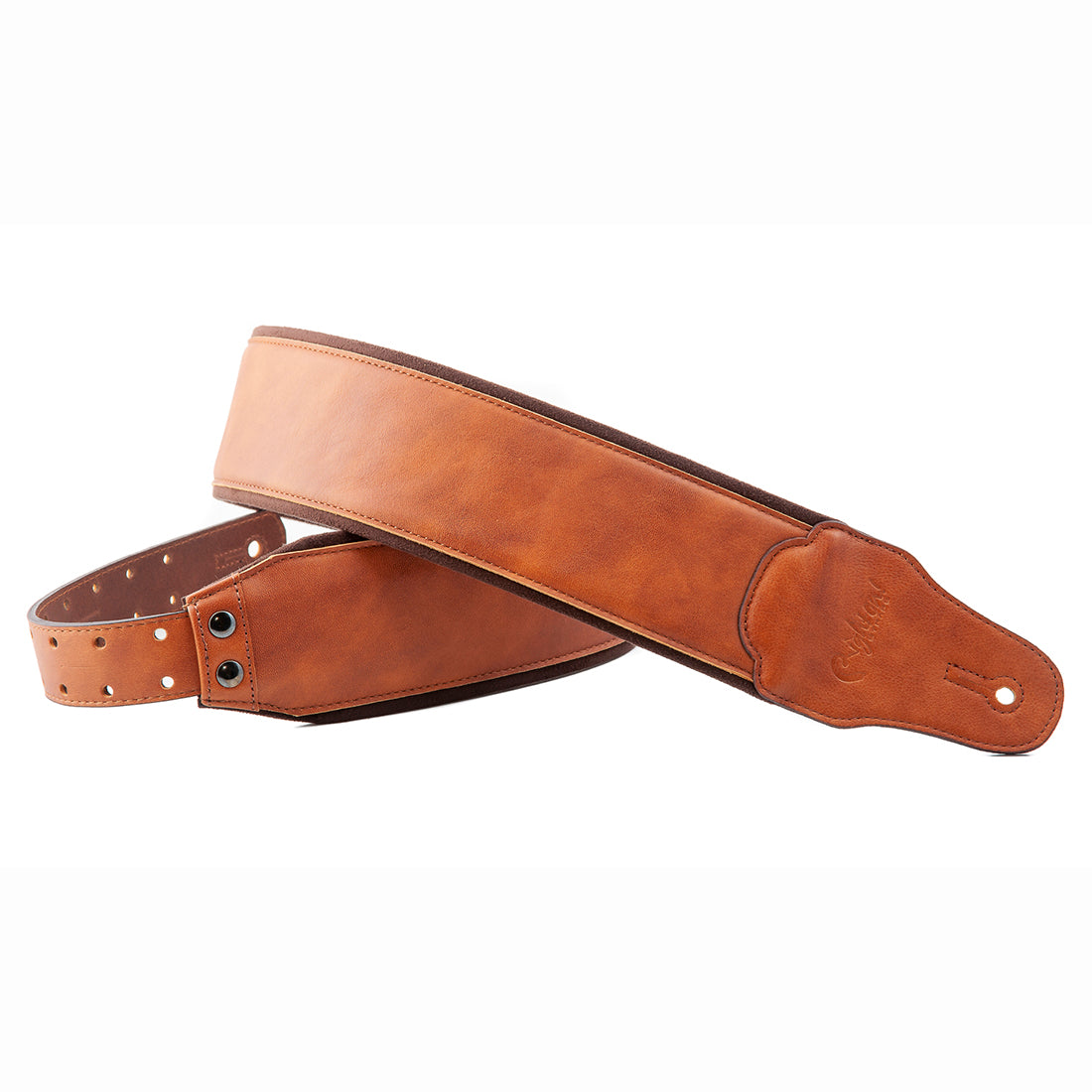 Right On Straps BASSMAN Smooth Woody Guitar Strap