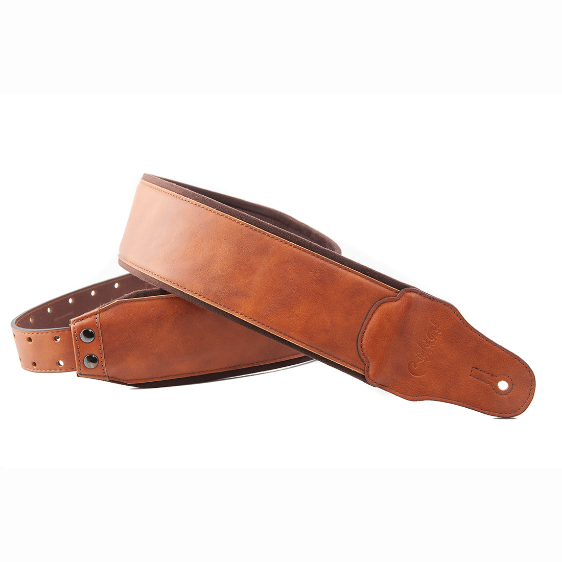 Right On Straps BASSMAN Smooth Woody Guitar Strap