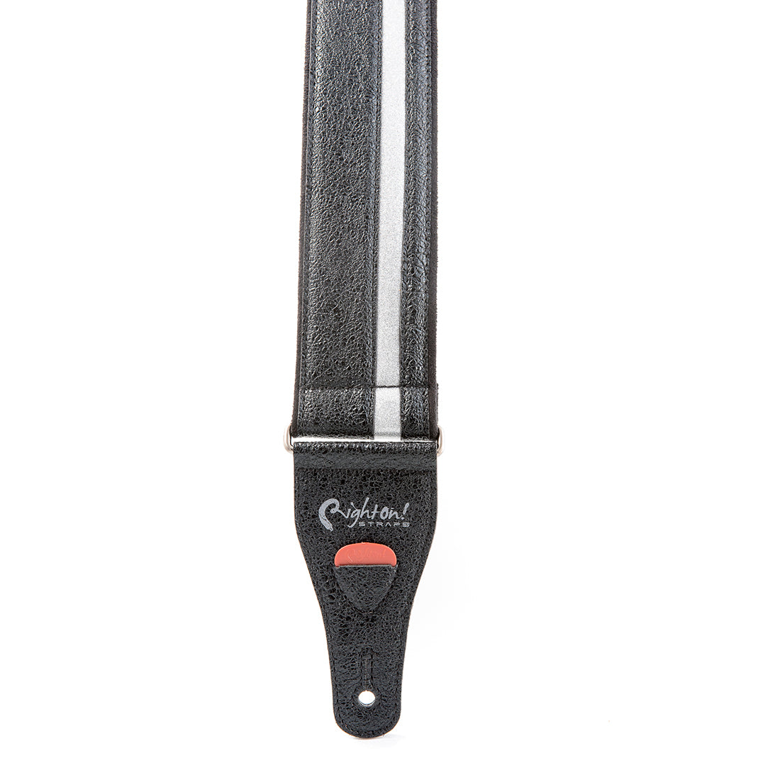 Right On Straps SPECIAL S-Meteor Silver Guitar Strap