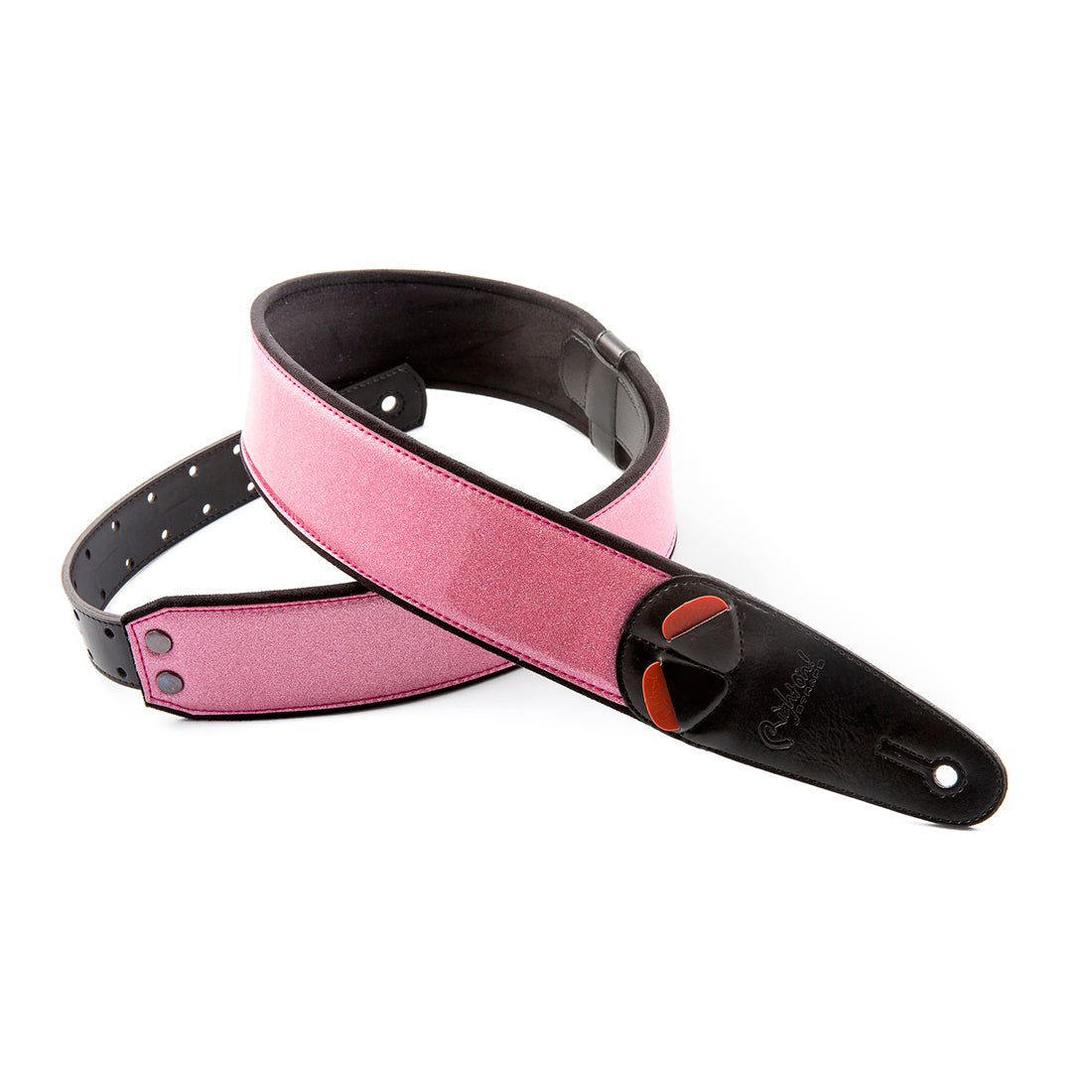 Right On Straps MOJO Stardust Pink Guitar Strap