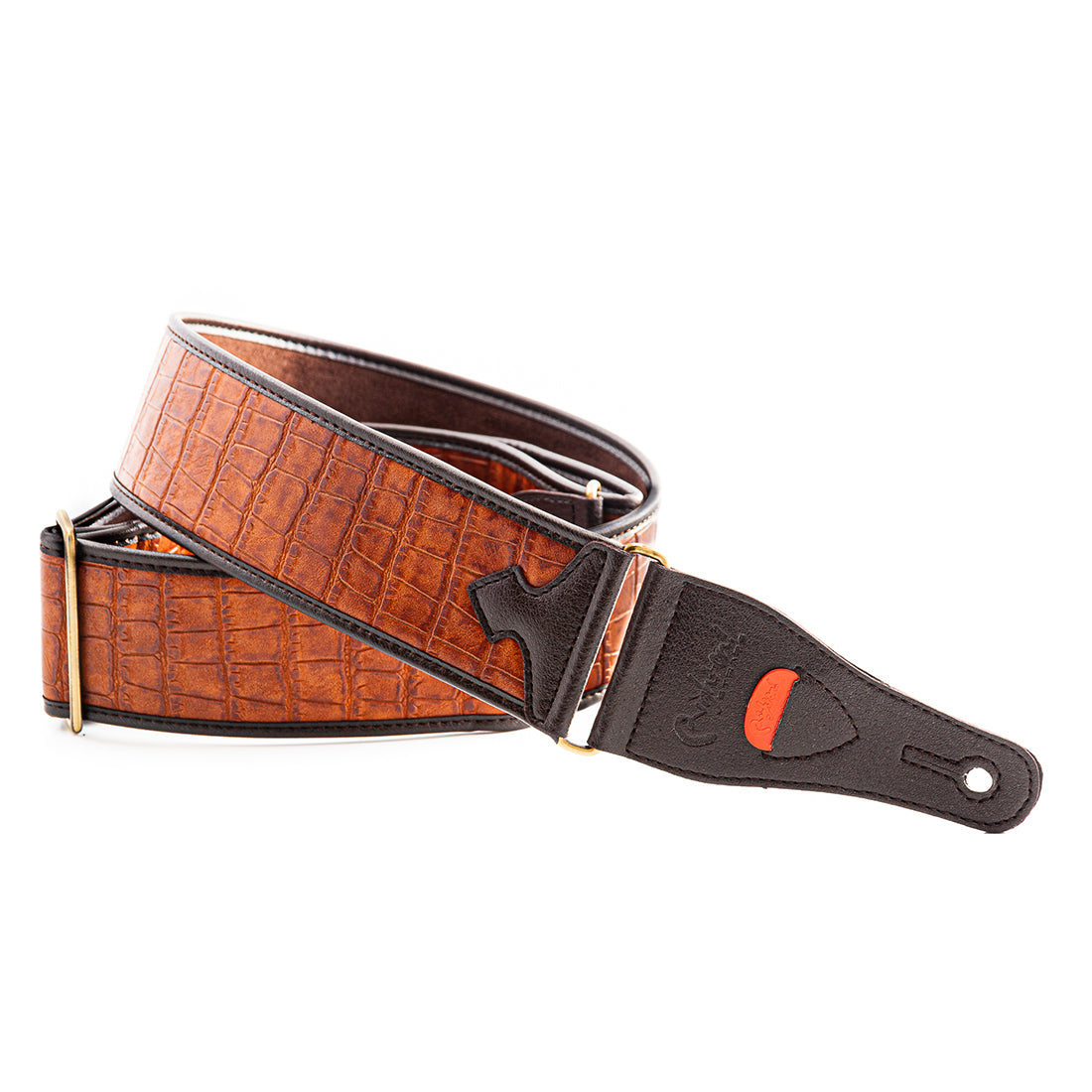 Right On Straps WILD Alligator Woody Guitar Strap