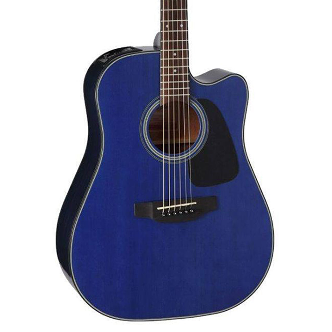 Takamine D Series Blue with Cutaway Acoustic-Electric Guitar