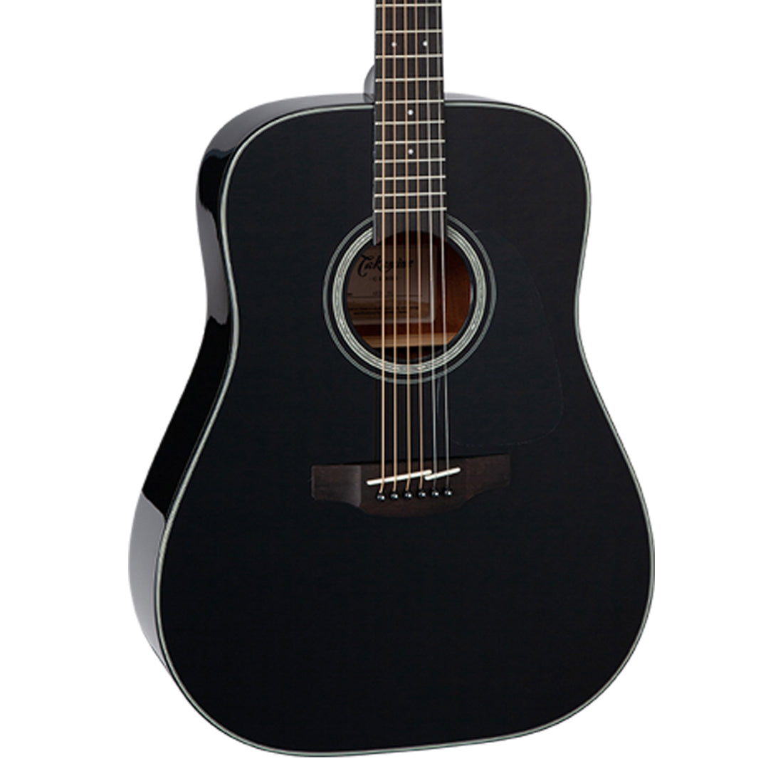 Takamine G30 Series 12 String Dreadnought Acoustic Guitar in Black Gloss Finish