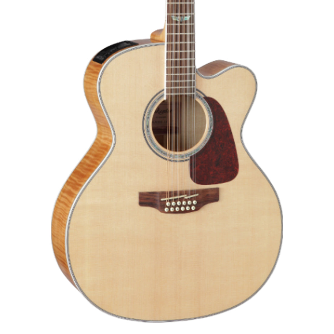 Takamine G70 Series 12 String Jumbo Acoustic Electric Guitar with Cutaway in Natural Gloss Finish