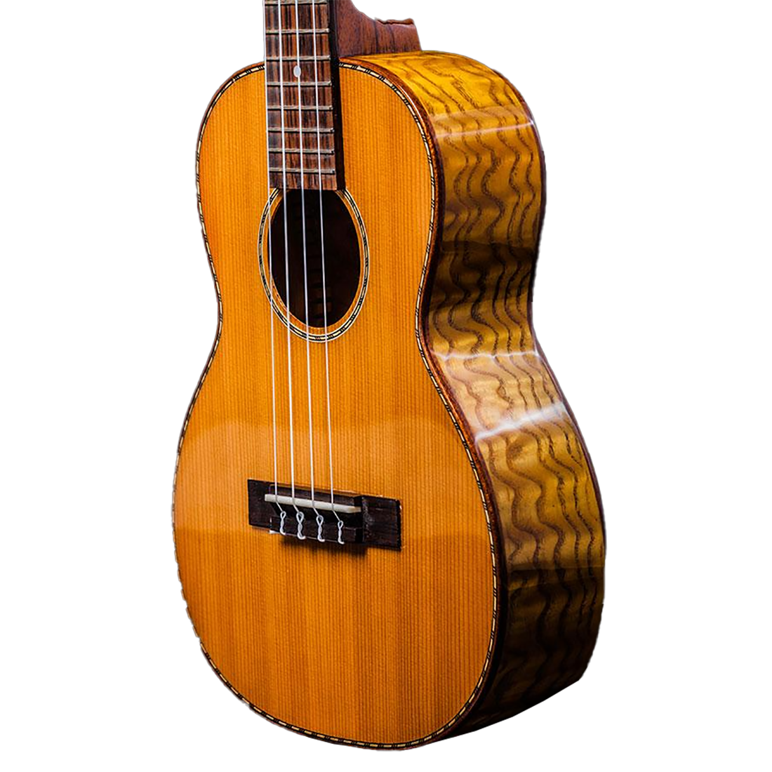 Ohana TK-50WG Tenor Ukulele Willow Back and Sides with Bag