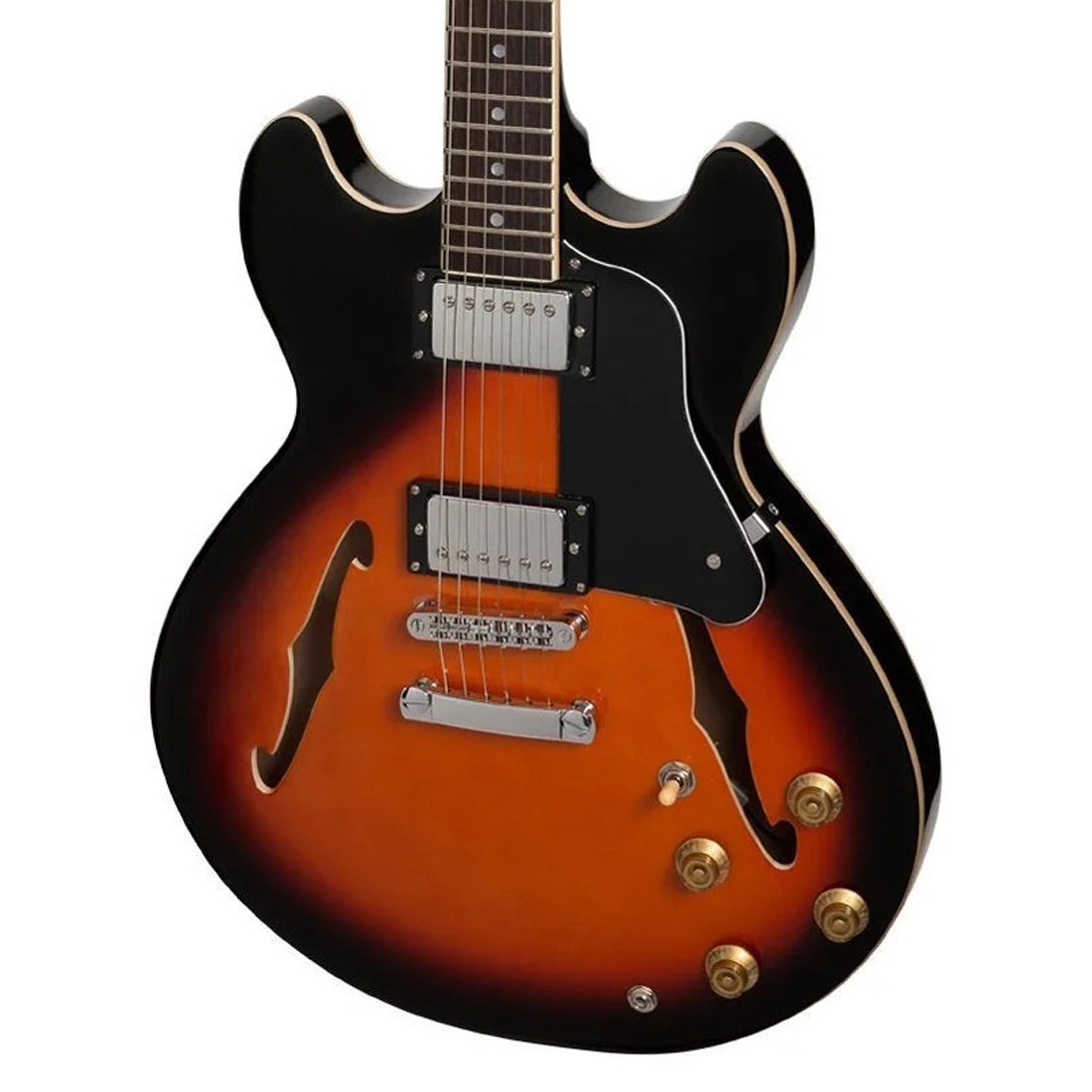 Tokai TL-ES-VS Legacy Series 335 Style Vintage Sunburst Electric Guitar