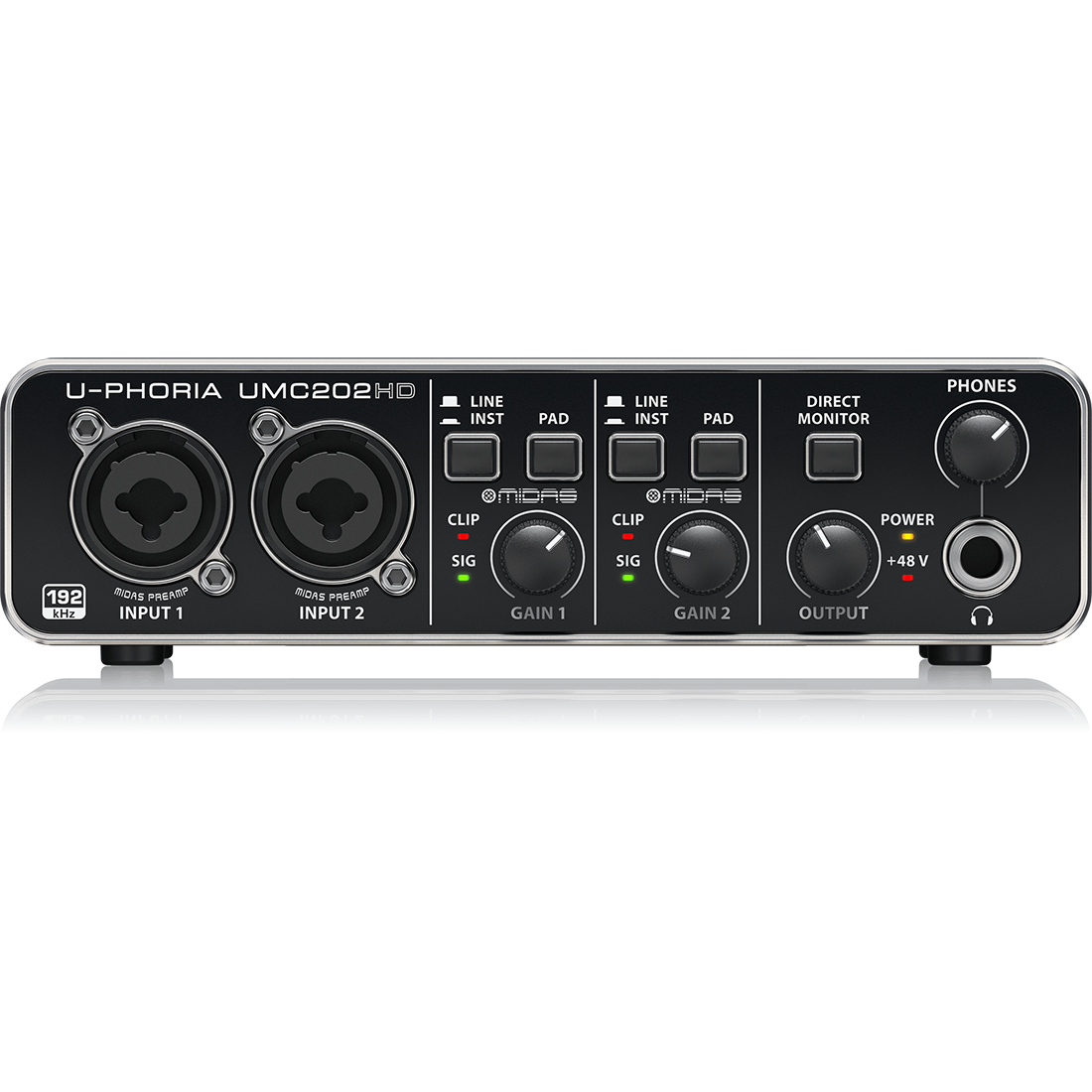 Behringer UMC202HD U-Phoria Interface