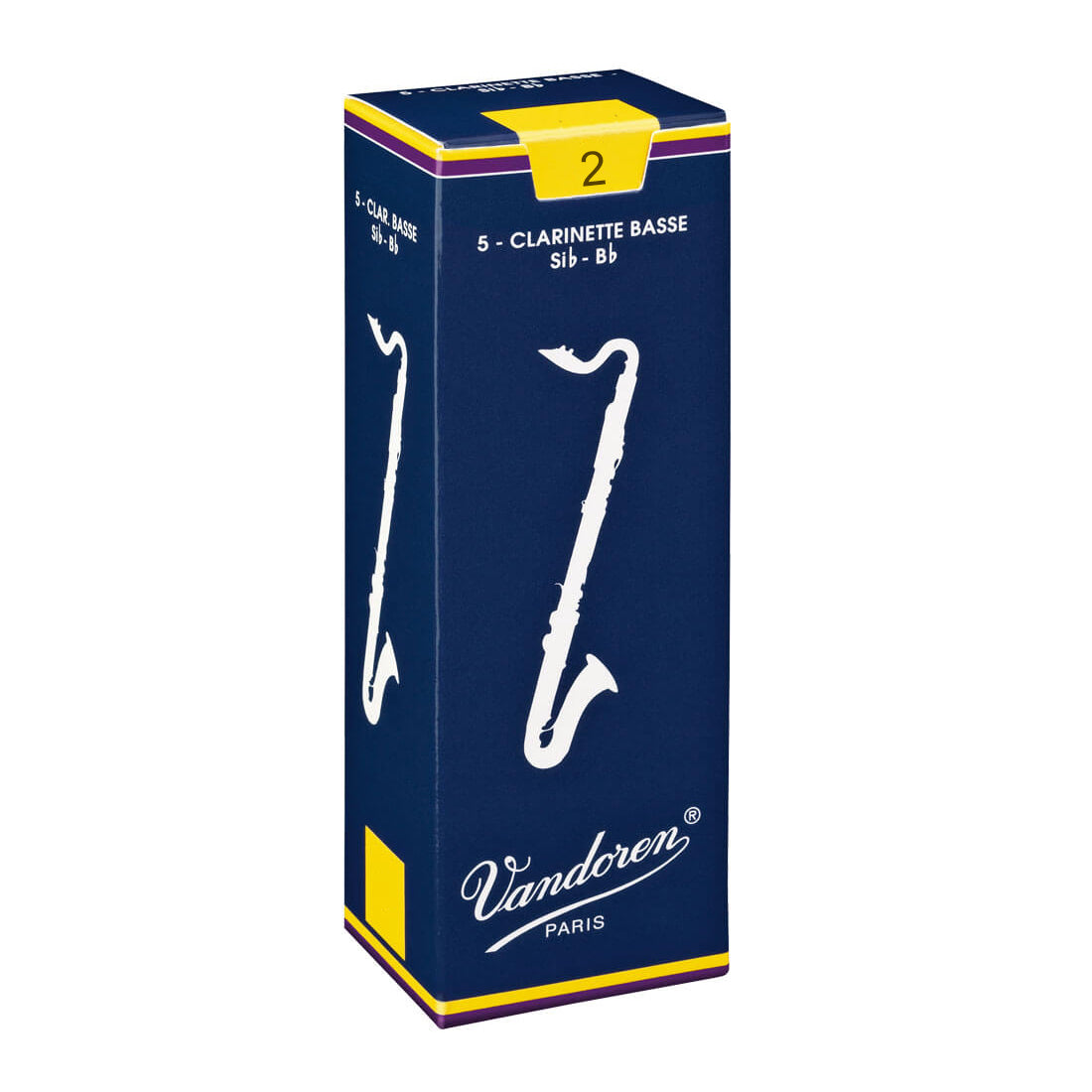 Vandoren Bass Clarinet Reed Size 2