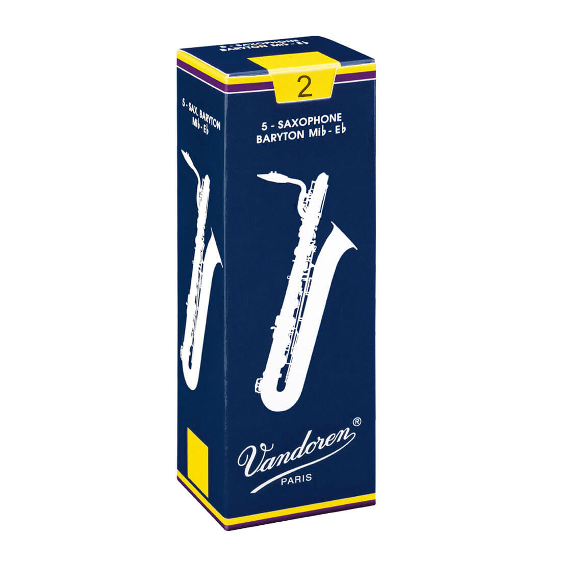 Vandoren Traditional Baritone Sax Reed Size 2