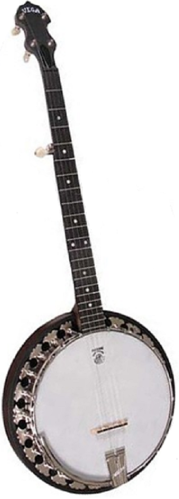 Vega Bluegrass Wonder 5 String Banjo with Resonator and Case