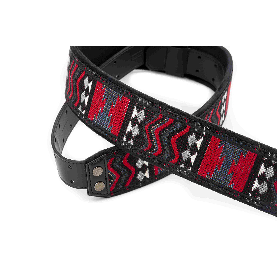 Right On Straps MOJO Azteca Black Guitar Strap