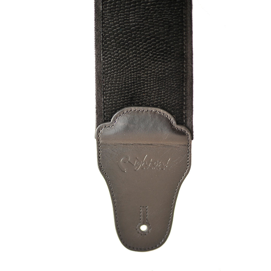 Right On Straps BASSMAN Velvet Black Guitar Strap