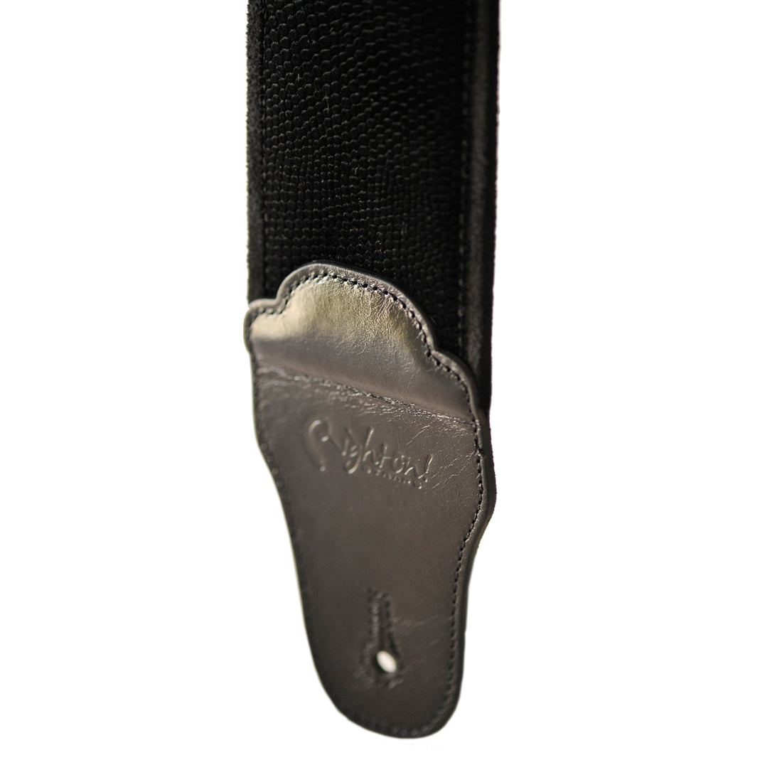 Right On Straps BASSMAN Velvet Black Guitar Strap