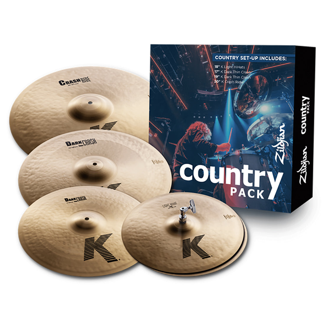 Zildjian  K series  Country Cymbal Set