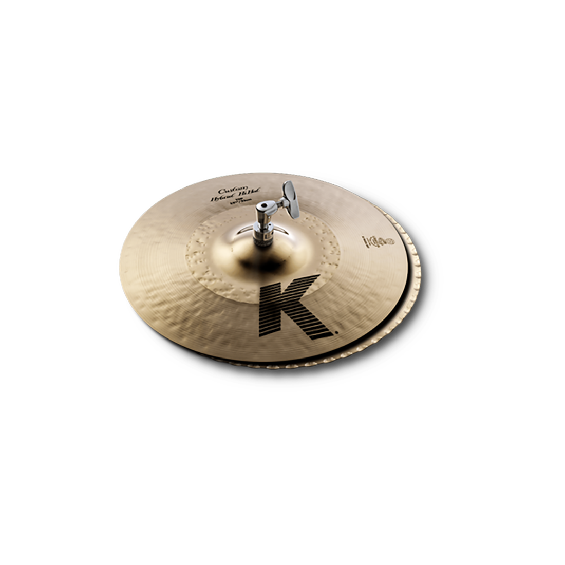 Zildjian  K Custom  13 1/4"  Hybrid HiHat Pair