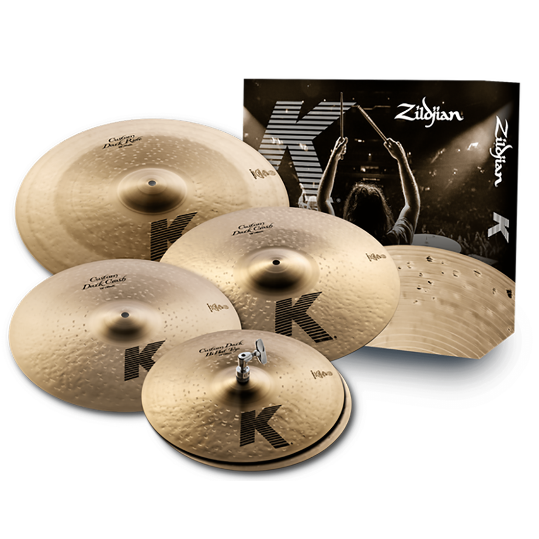 Zildjian  K Custom  Dark Cymbal Set