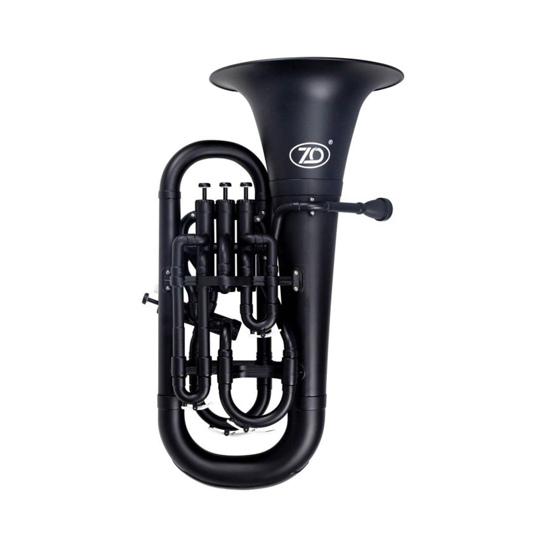 Zo ZOEUPHB Plastic Euphonium in Empire Black Matt Finish with Mouthpiece and Bag