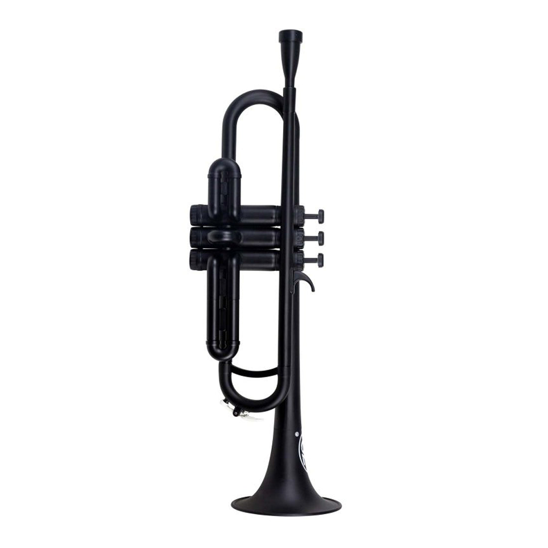 Zo ZOPETB Plastic Trumpet in Empire Black Matt Finish with Mouthpiece and Bag