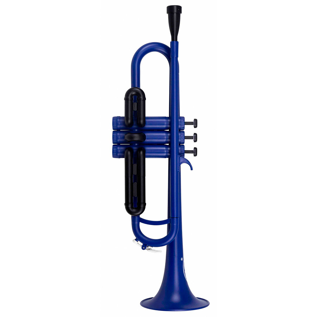 Zo ZOPETBB Plastic Trumpet in Blue Blast Matt Finish with Mouthpiece and Bag