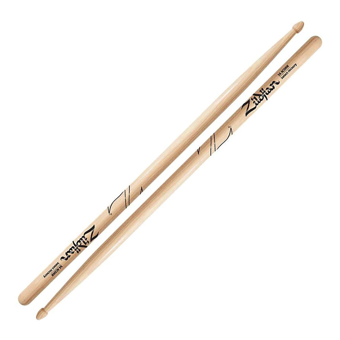 Zildjian ZSZ5AAC Hickory 5A Acorn Tip Drumstick