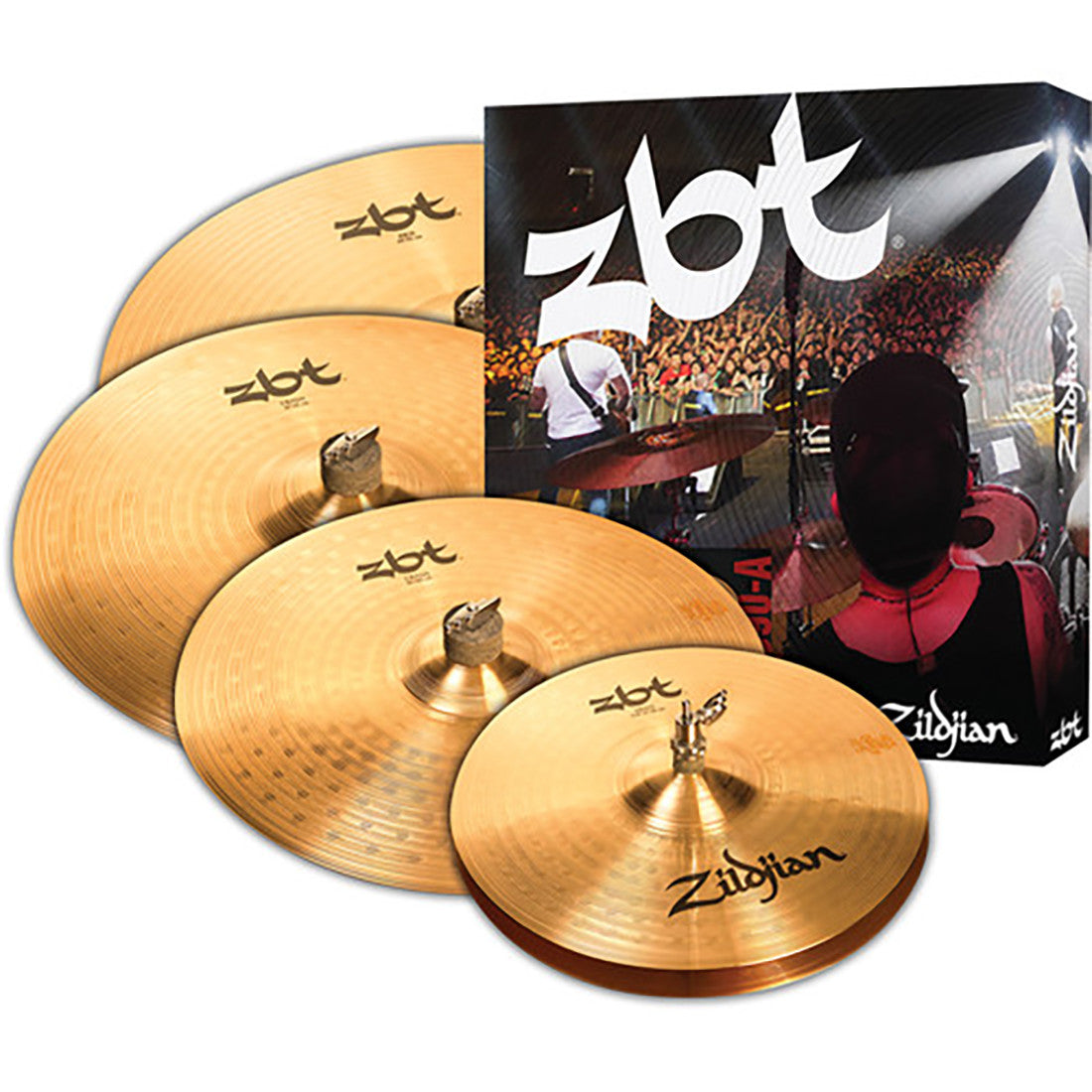 Zildjian ZZBTP390-A ZBT 5 Cymbal Box Set with 14 / 16 / 20 + 18