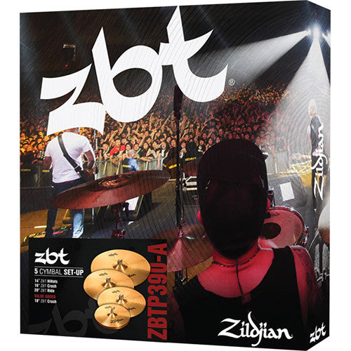 Zildjian ZZBTP390-A ZBT 5 Cymbal Box Set with 14 / 16 / 20 + 18